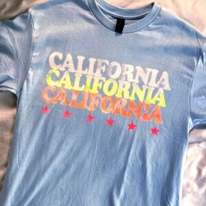 California Stars Blue T Shirt